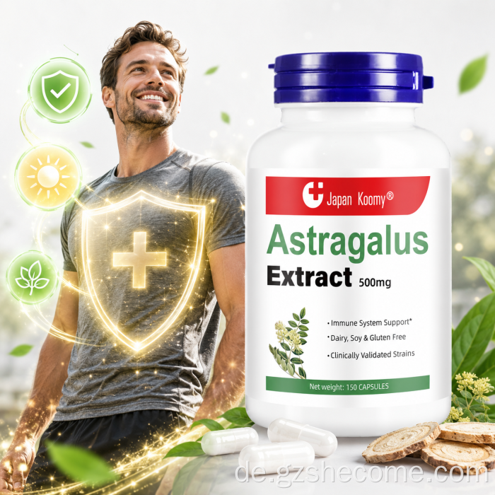 Shecome Astragalus-Ergänzungsmittel für Erwachsene verbessern die Immunität